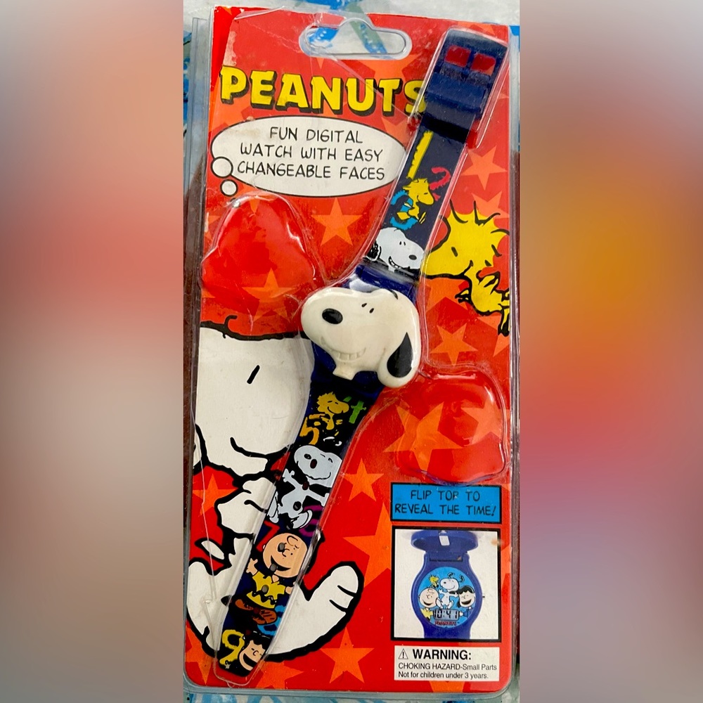 VINTAGE SNOOPY Peanuts Digital watch